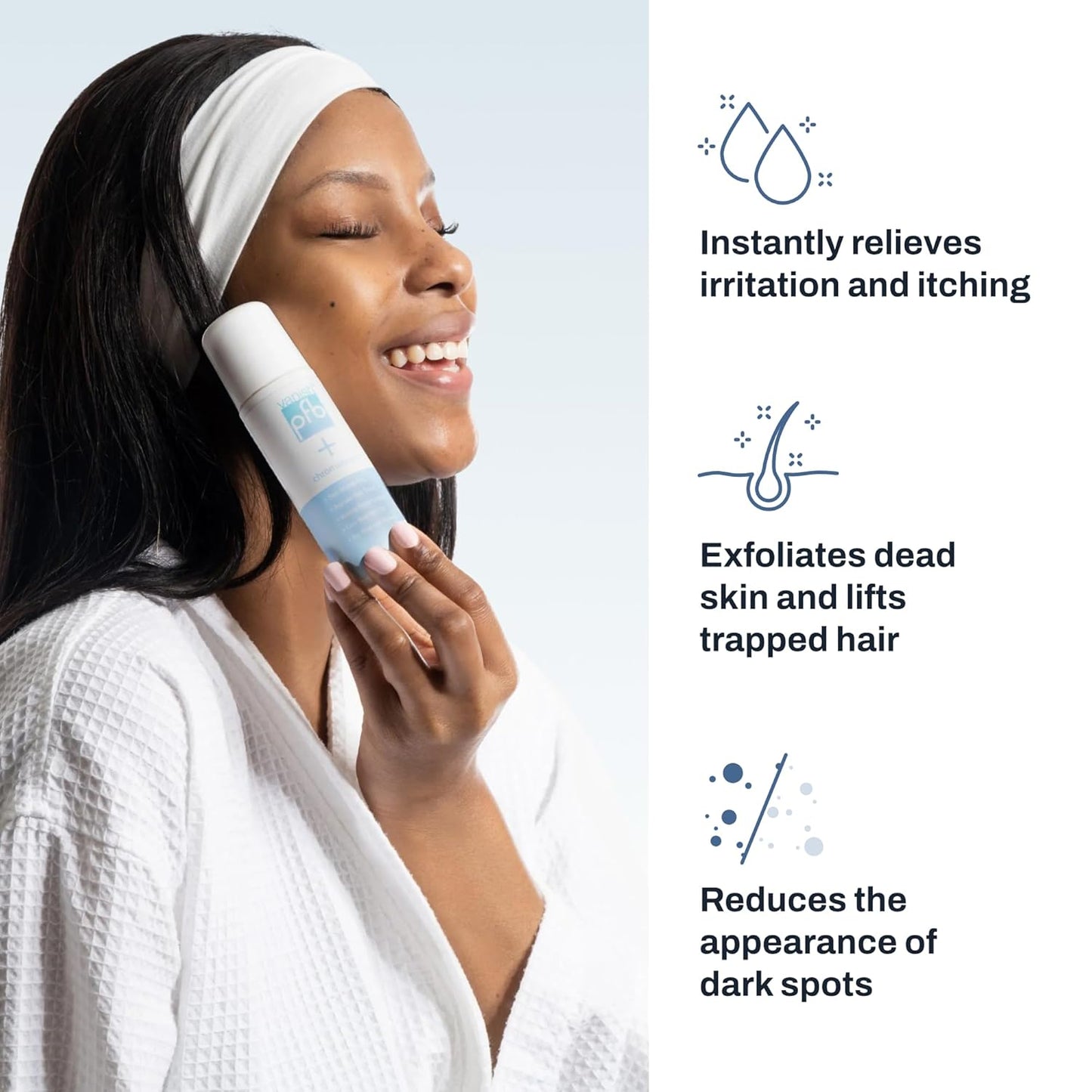 Razor Bump Stopper & Dark Spot Remover - After Shave Treatment for Ingrown Hair & Skin Brightening