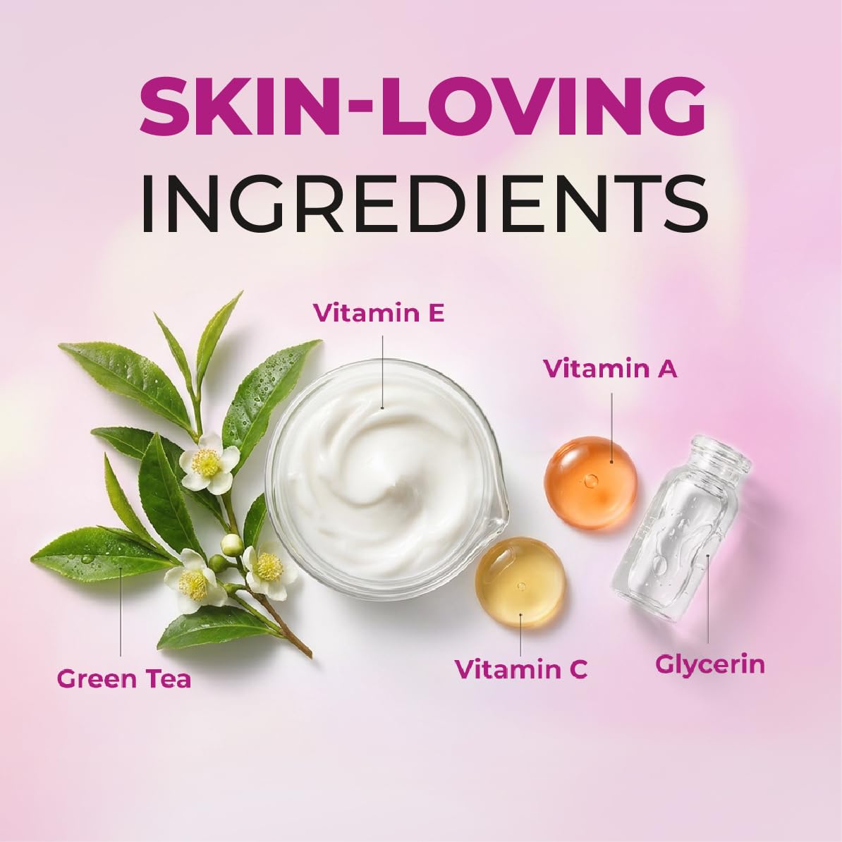 Anti-Aging Hand Cream for Women - Moisturizing Lotion for Dry, Cracked Hands