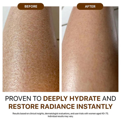 Silk Body Oil for Women - Firming Anti-Aging Moisturizing Formula for Crepey Skin