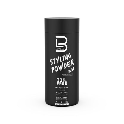 Styling Powder - Natural Look Volumizing and Texturizing Hair Powder for Men, Matte Finish