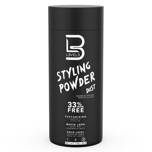 Styling Powder - Natural Look Volumizing and Texturizing Hair Powder for Men, Matte Finish