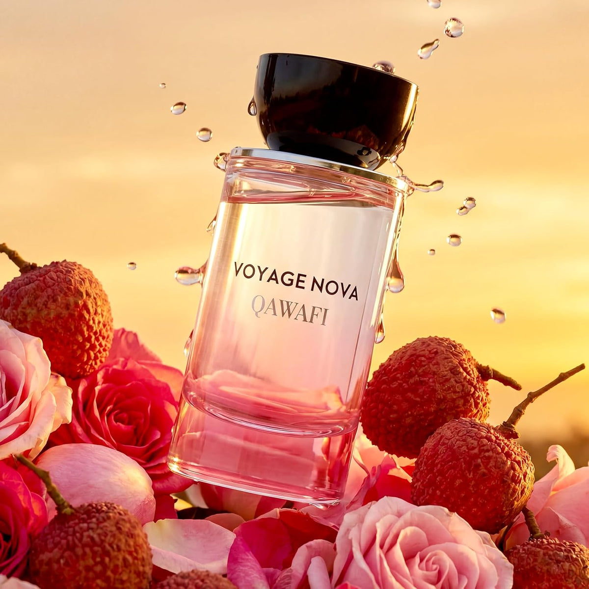 Eau de Parfum for Women, Lychee Bergamot Ginger, Rose Peony Cocoa Blossom, 50ml 1.7fl oz