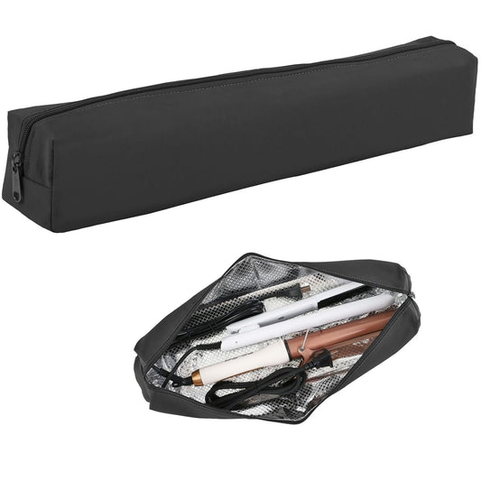 Professional Hot Hair Tools Organizer Bag - Heat Resistant Travel Storage Case for Flat Irons and Curling Irons