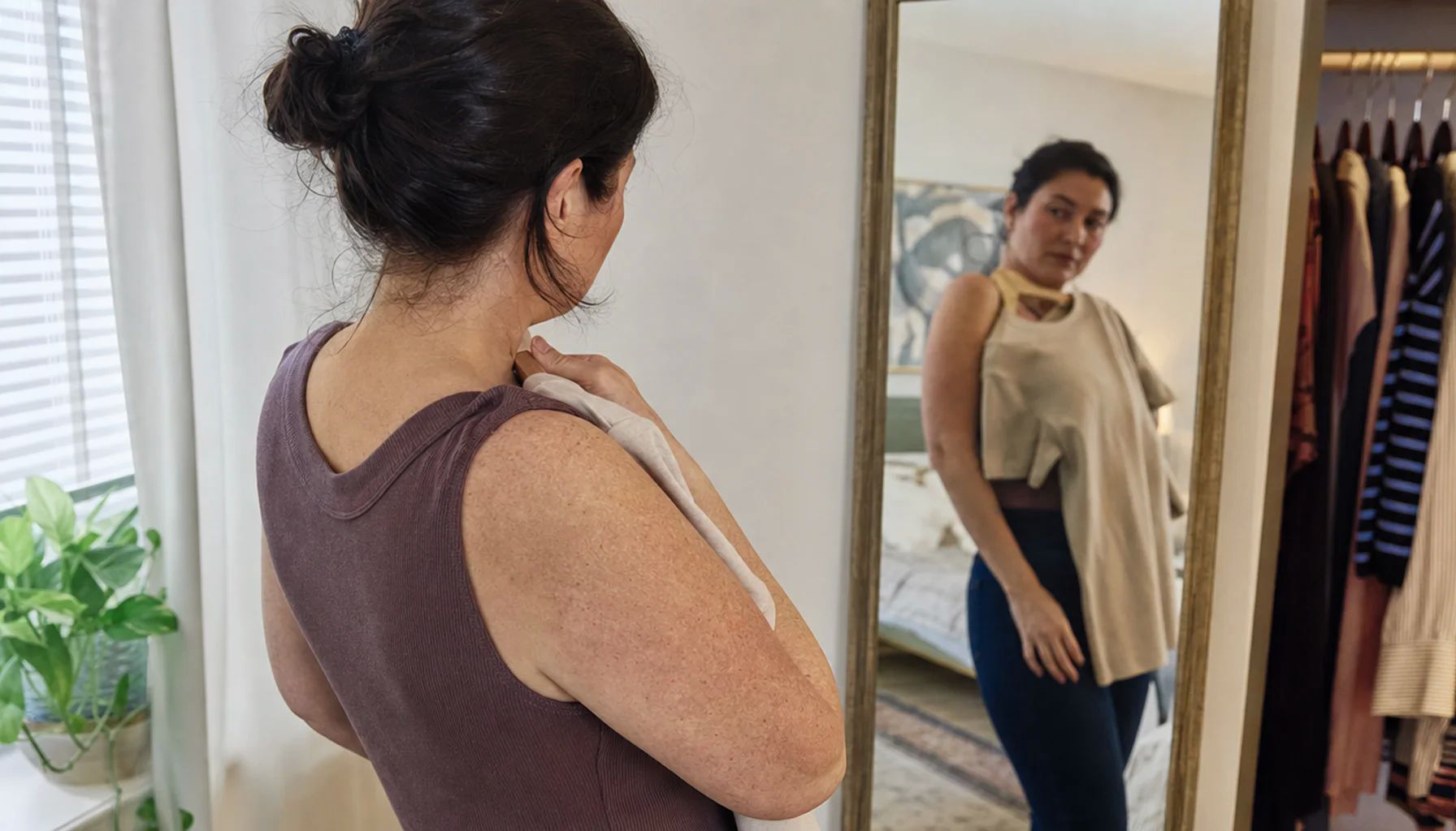 Targeted care for elbows knees and rough-looking areas