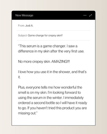 Customer email
