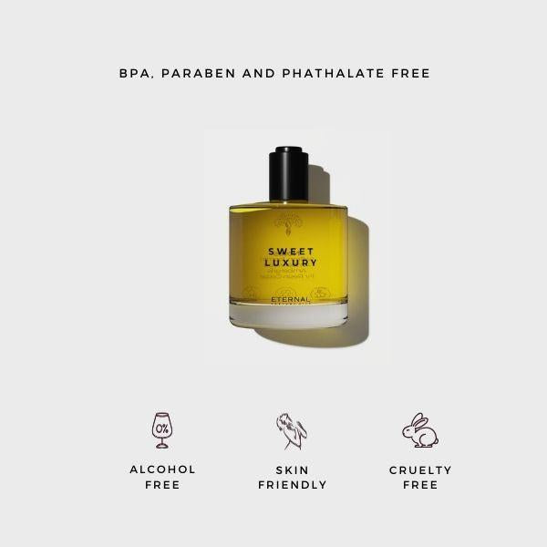 Alcohol-free and skin-friendly Sweet Luxury perfume oil