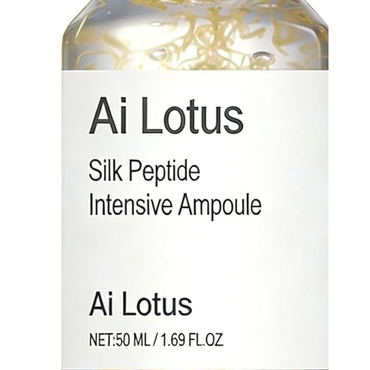 Ai Lotus ampoule label close-up